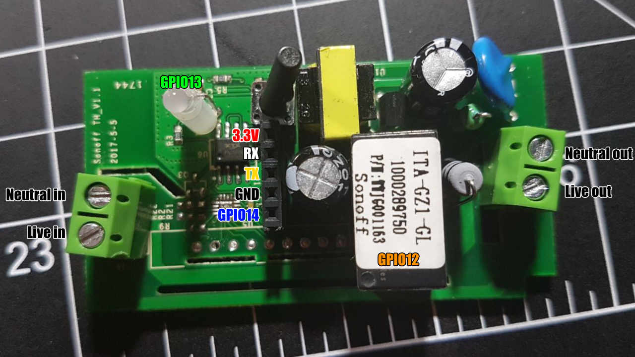 SONOFF Basic insides
